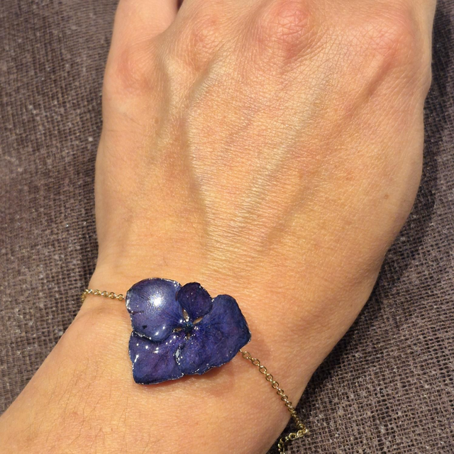 Bracelet Hortensia – Acier inoxydable doré
