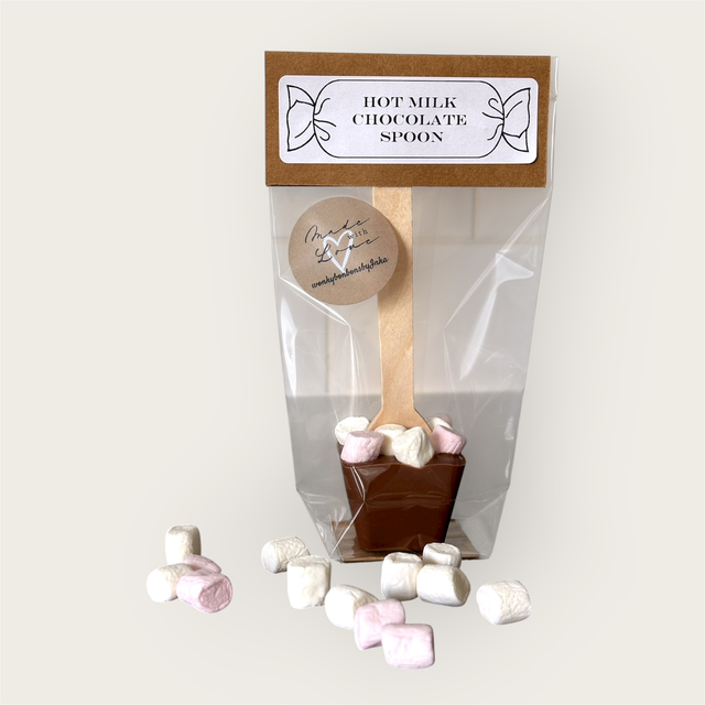 Milk Hot Chocolate Block with Marshmallows