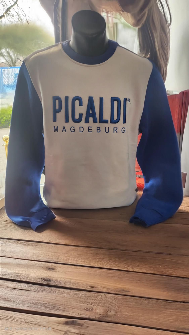 Picaldi Sweat MD Blau/Weiß 