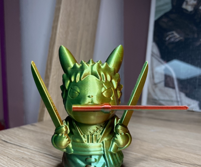 Fanart pla effetto multicolor o glitter