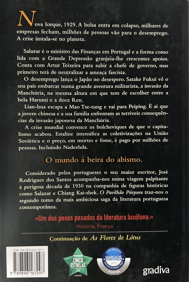 O PAVILHÃO PÚRPURA (Série: Saga do Lótus 2)