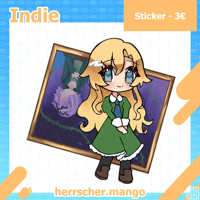 IB: Mary - Matte Vinyl Sticker - 63.5mm