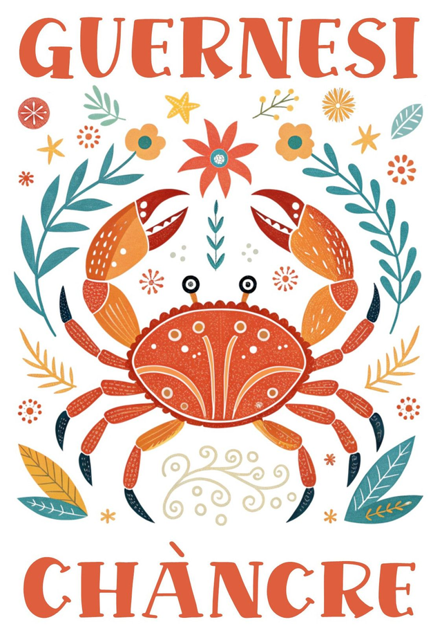 004 - NOTEPAD A6 - FOLKLORE CRAB