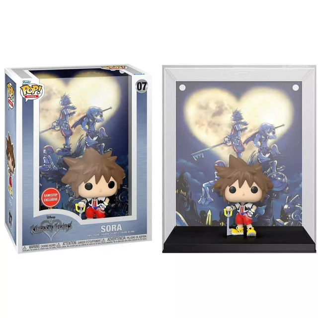 Kingdom Hearts: Sora with Game Cover Pop! #07