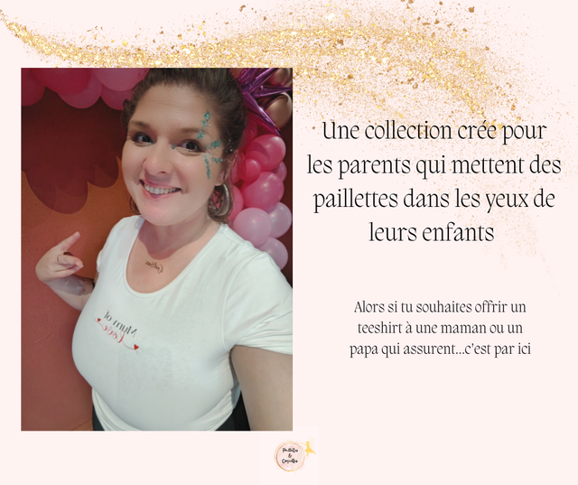 Tee shirt "Mum of" ou "Dad of"