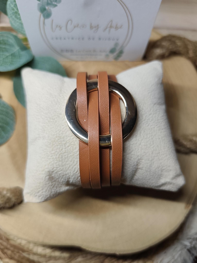 BRACELET MUTLI RANG CAMEL 0000880