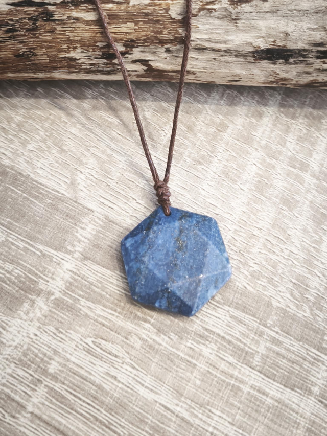 Hexagone Lapis-lazuli 