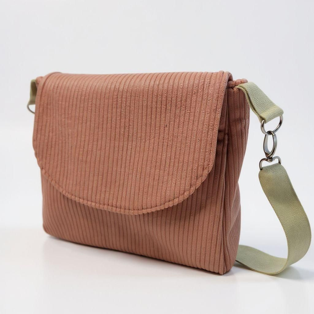 Sac à main MEL vieux rose