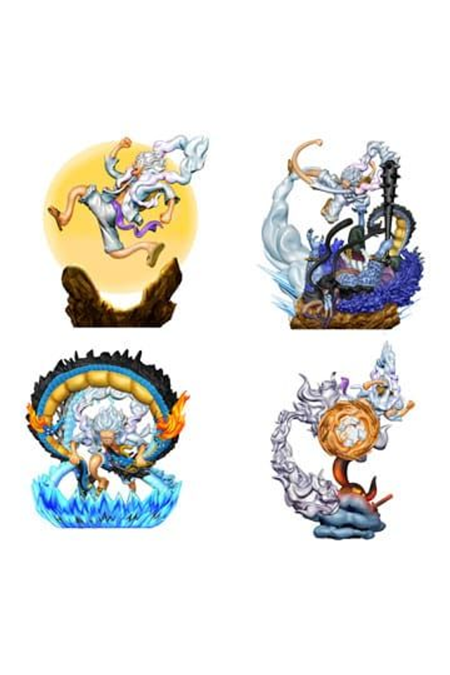 One Piece: Logbox Re Birth Gear Fifth Special Set Petitrama Figures