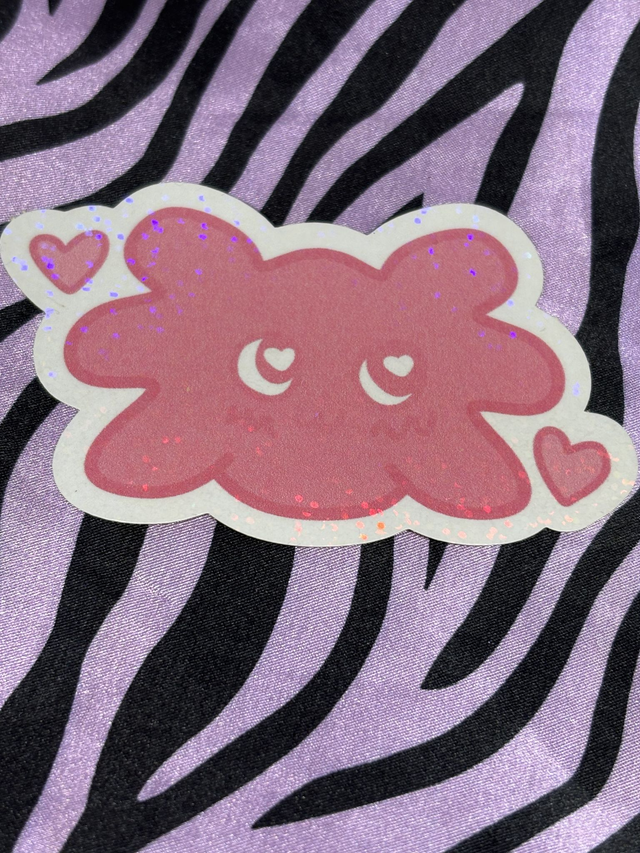 cute axolotl sticker 