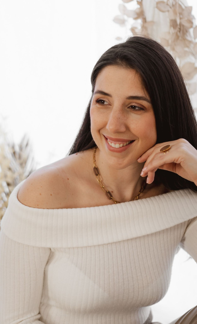 Necklace with Polymer Clay ~ Chain