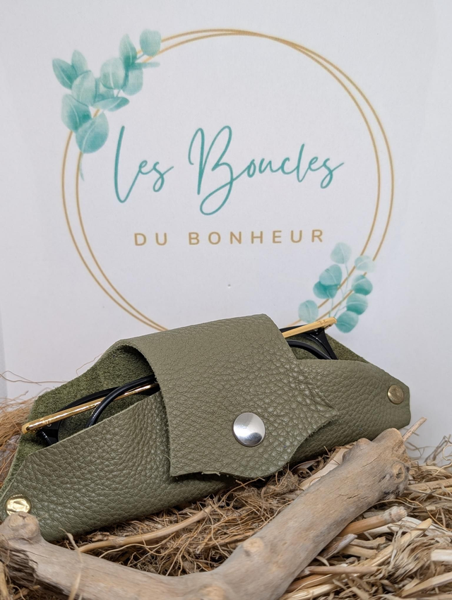 Étui à Lunettes kaki