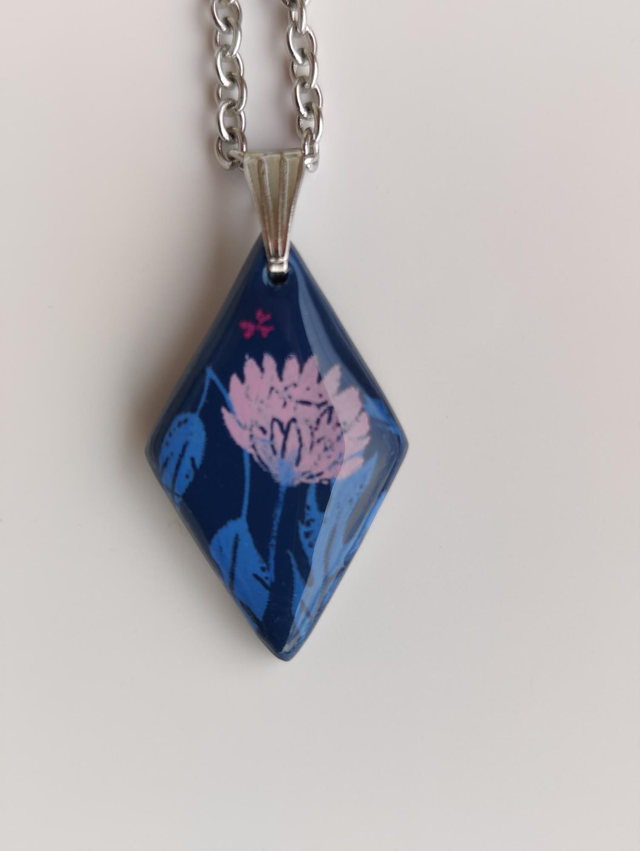 Collier Thalie losange 