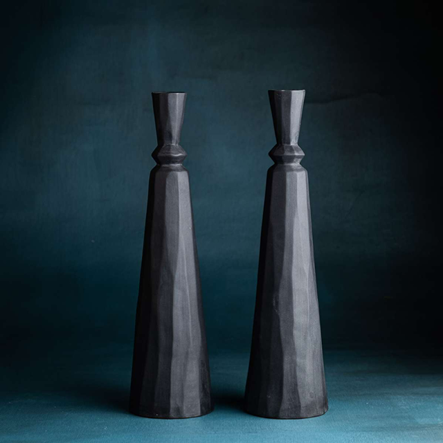 Klatt Objects CALIX S schwarz / Kerzenhalter / Vase