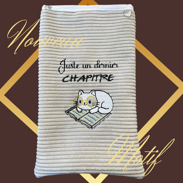 fichier broderie Dernier chapitre - 3 Tailles / 12 Formats