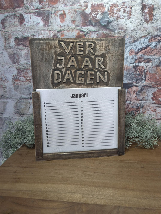 Kalender &#039;verjaardagen&#039;.