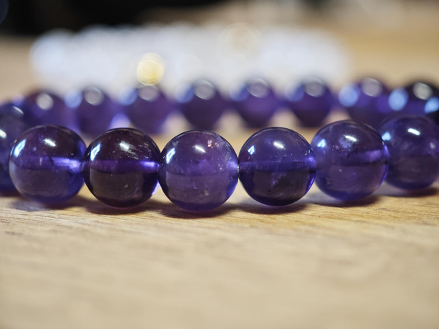 Bracelet améthyste AAA 