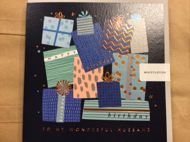 Birthday Relative - Husband - to my Wonderful Husband 