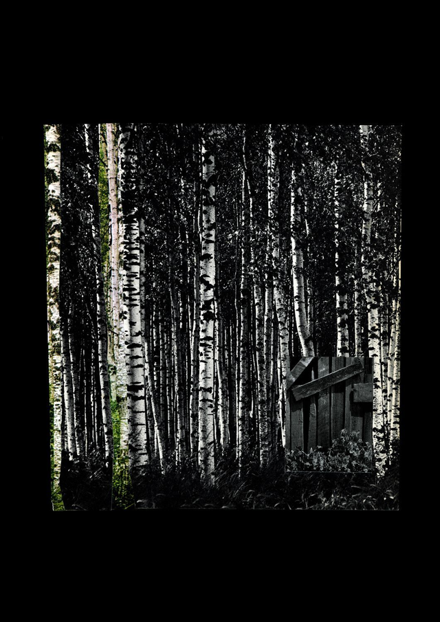 'Little door' collage