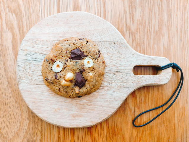 Cookie chocolat noisette × 4