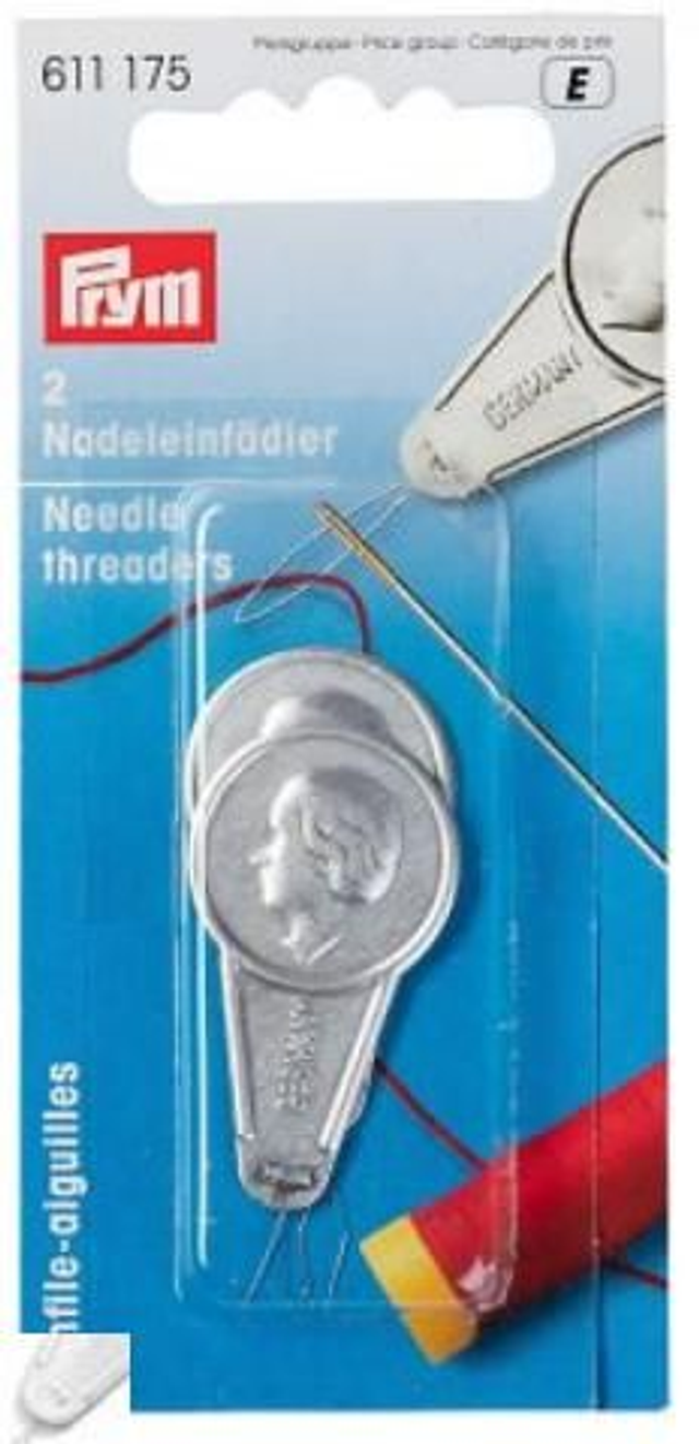 Enfile-aiguilles. Carte de 2 pièces. PRYM