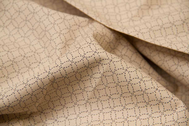 Sashiko Beige 50x55 cm.