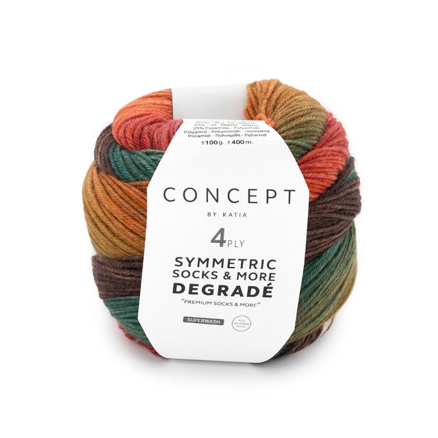 Katia Concept Symmetric Socks & More FB 81