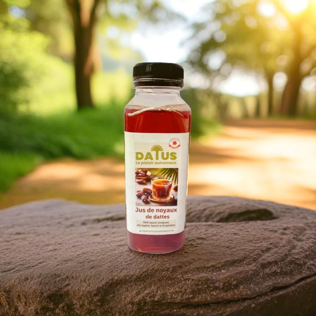 DATUS boisson fraîche 33cl (Pack de 10) Boostez vos performances avec notre boisson aux noyaux de dattes