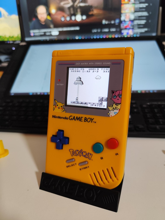 Support d&#039;exposition Game Boy DMG
