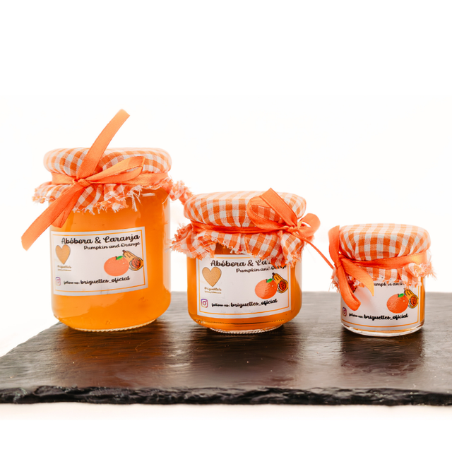 Compota de Abóbora e Laranja Biológica