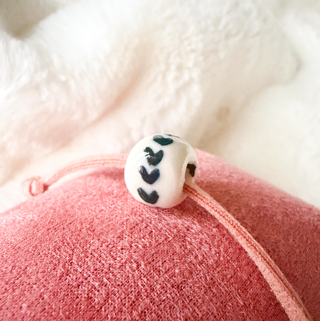 Bracelet PERLE de porcelaine