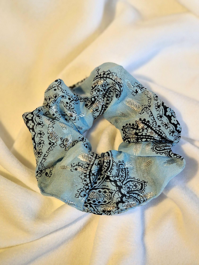 Chouchou mousseline de soie