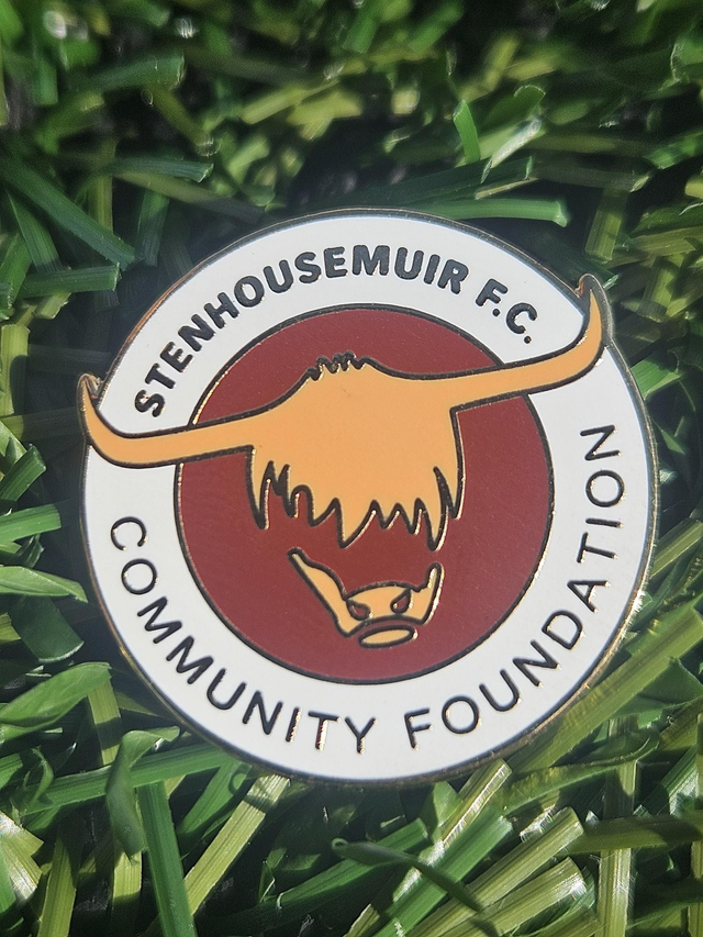 Stenhousemuir FC Community Foundation Pin Badge
