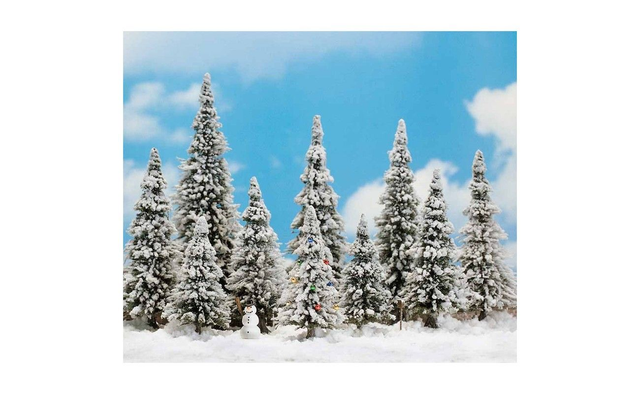 sapins hiver Busch 6465 H0