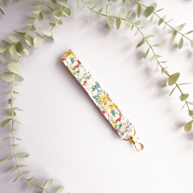 Blossom Keyring Wristlet