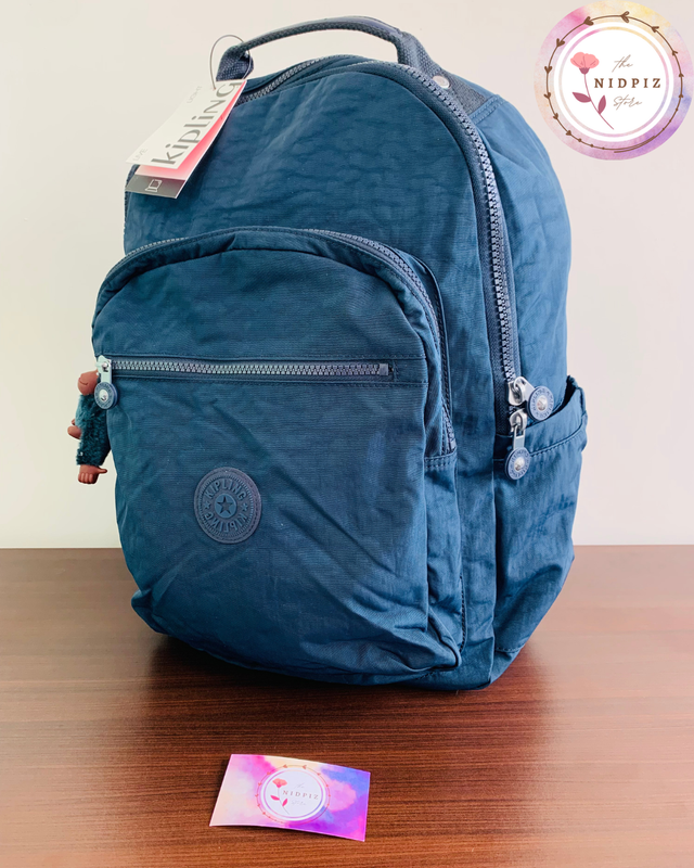 Kipling - Mochila Seoul L Azul Marino
