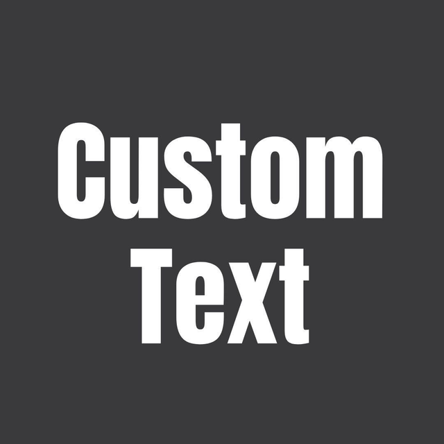 Hoodie Custom Text