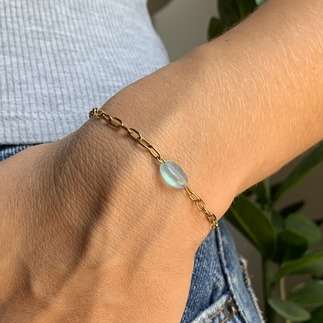 Bracelet Carmen Aigue-Marine