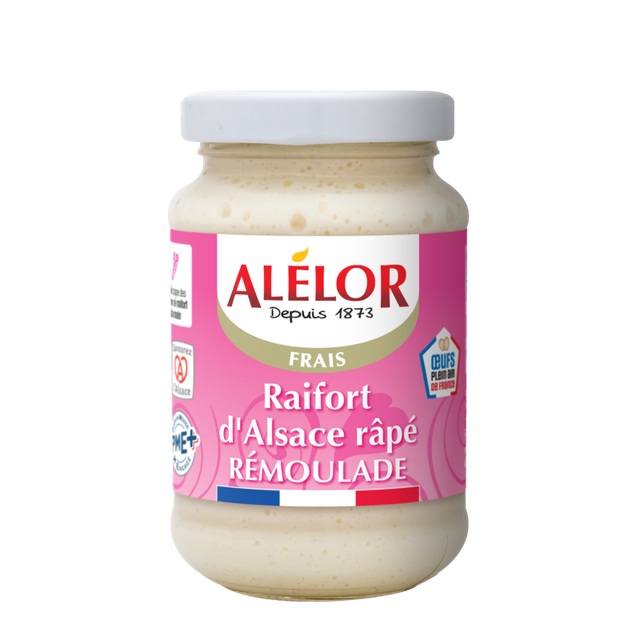 Raifort d’Alsace râpé rémoulade 