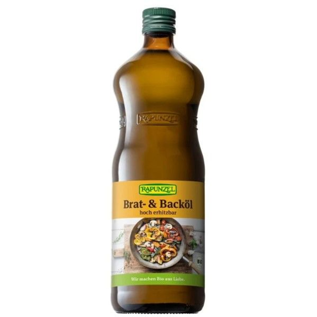 Rapunzel Brat- &amp; Backöl, 1 Liter Flasche