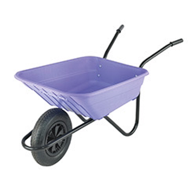 90L Multi Purpose Wheelbarrow - LILAC SPECIAL ORDER - CLICK &amp; COLLECT/DELIVERY ONLY 