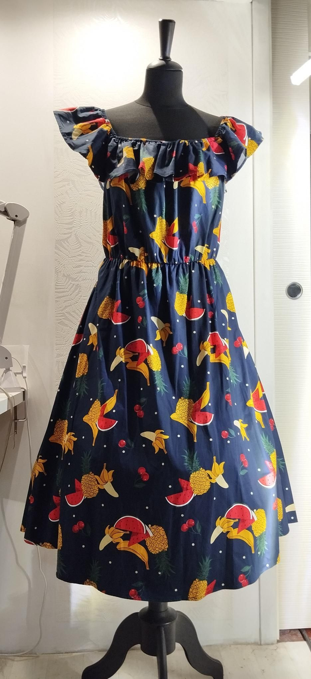 Robe Collectif Ronda Polka Fruit Swing T46/50