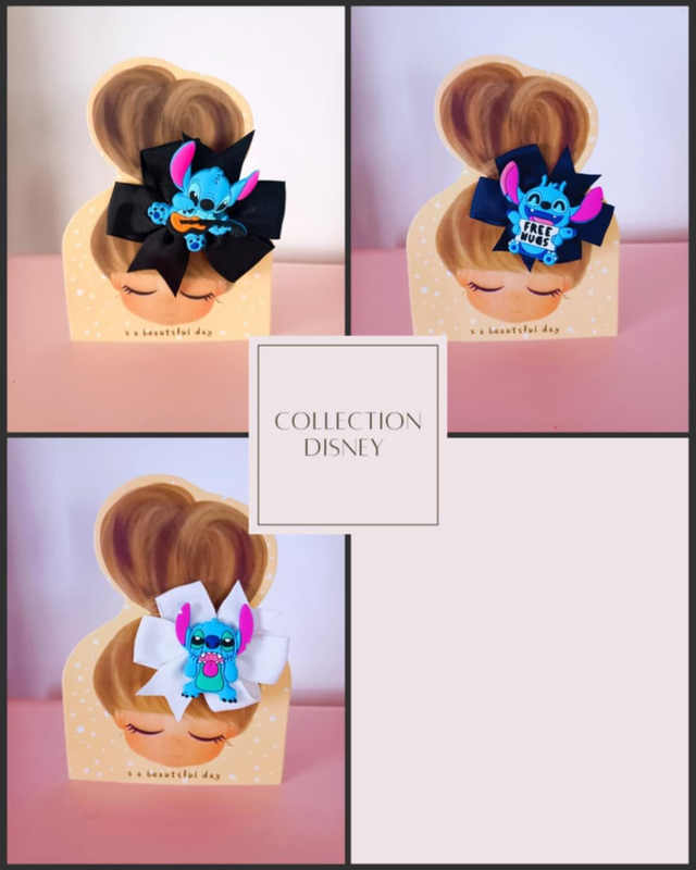 Barette cheveux disney "Stitch"