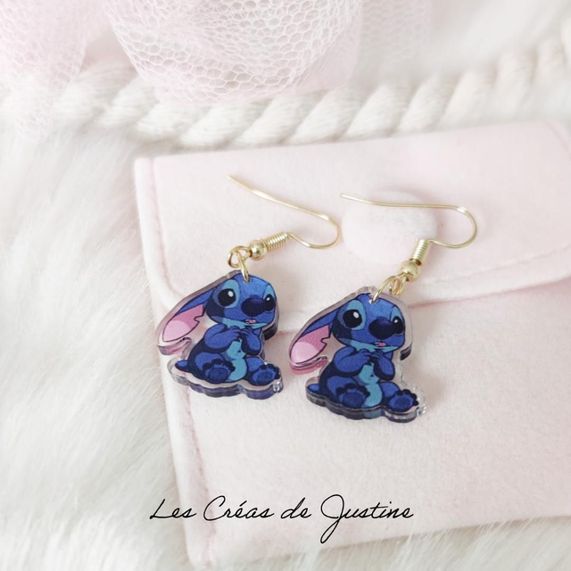 Boucles d&#039;oreilles Stitch 