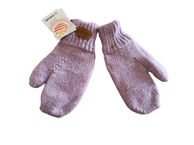 Moufles violet 8-12 ans (PaMaMi)