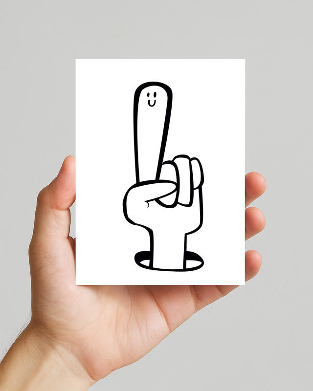 Vinger | CONCEPT collectie | A6 Kaart