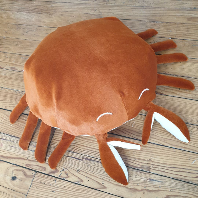 Le King Crabe - Le Pouf écoresponsable