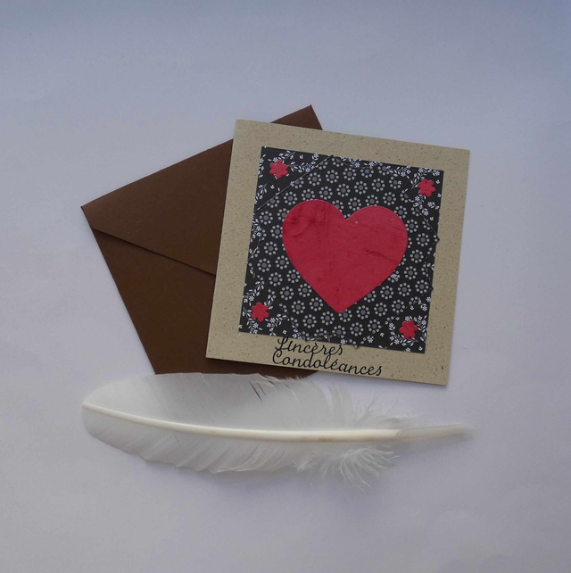 La petite carte au coeur du deuil