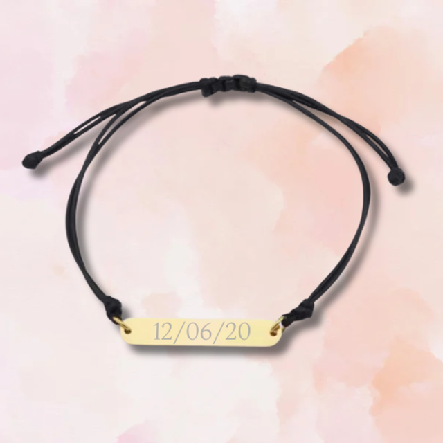 Bracelet Lien Or à Graver