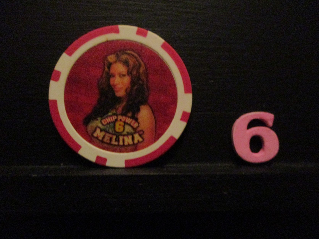 Melina - Chip Power 6 Original Wrestling Chipz (6)